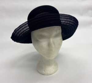 Doorschijnend zwart hoedje - Zwart hoedje
