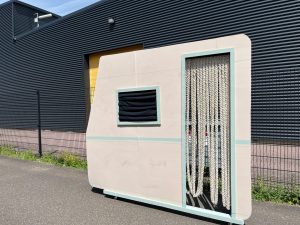Verrijdbare caravan -